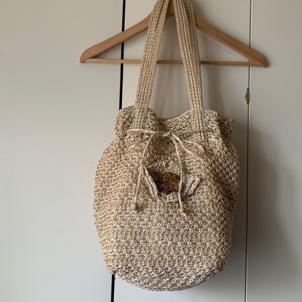 Straw bag spring to summer accessories